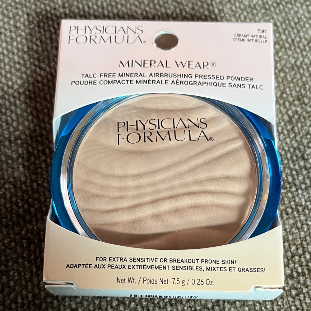 Physicians Formula Mineral Wear Talc-Free Pressed Powder - Creamy Natural